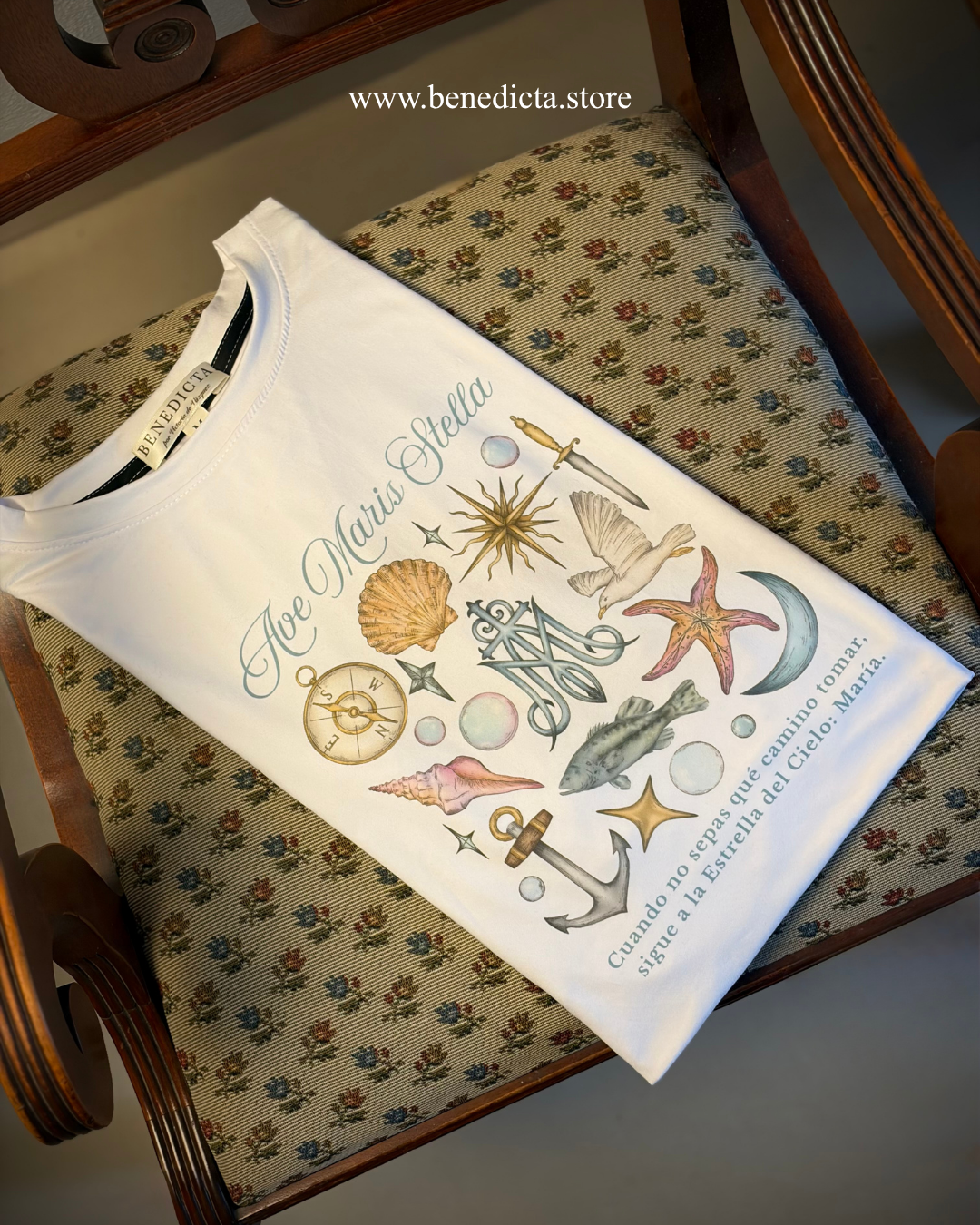 Playera Ave Maris Stella