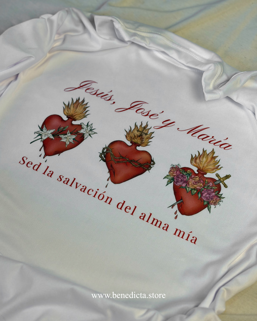 Playera Jesús, José y María