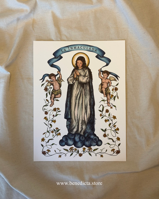 Ilustración La Inmaculada