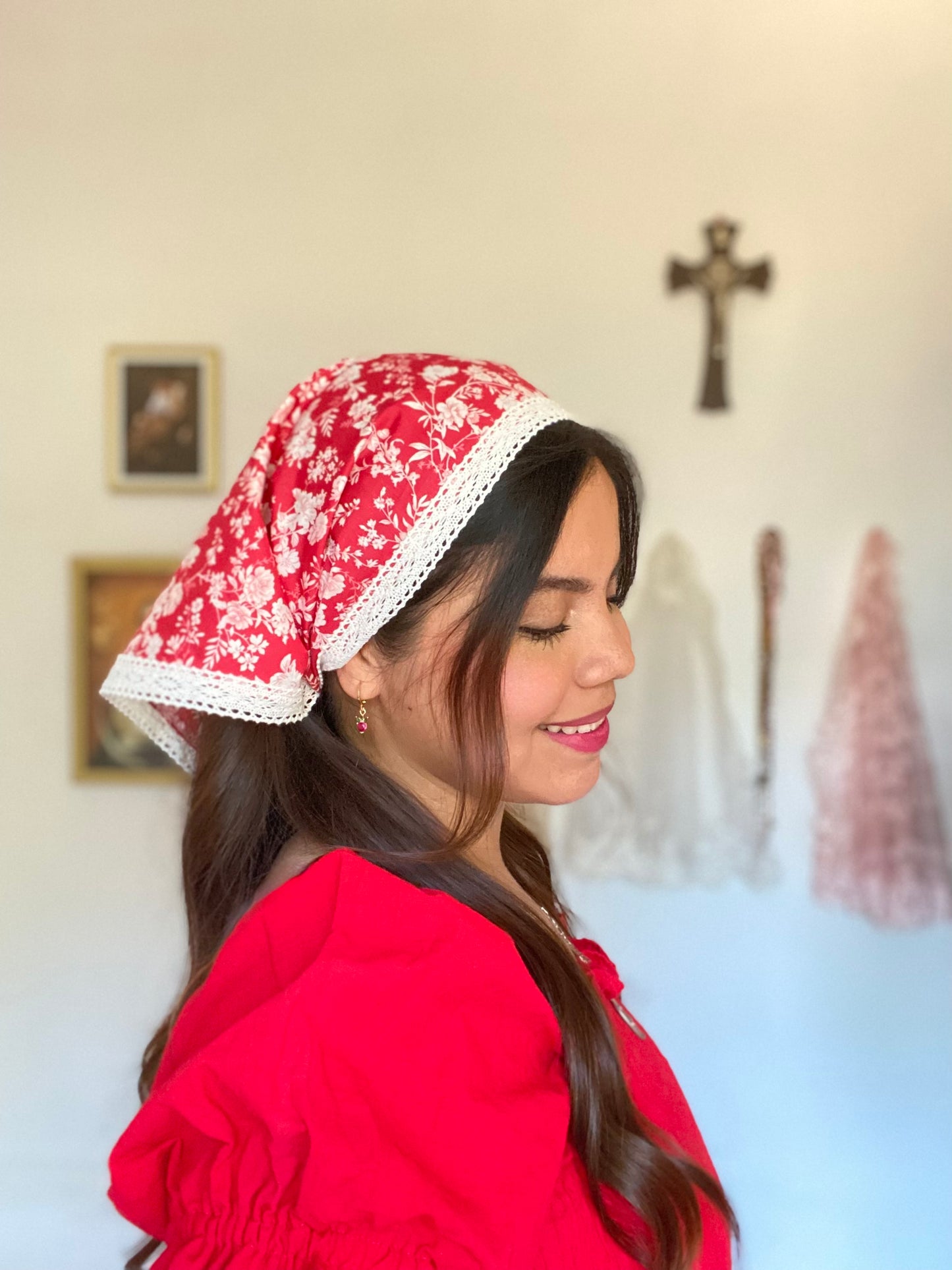 Pañoleta Rosas de la Inmaculada