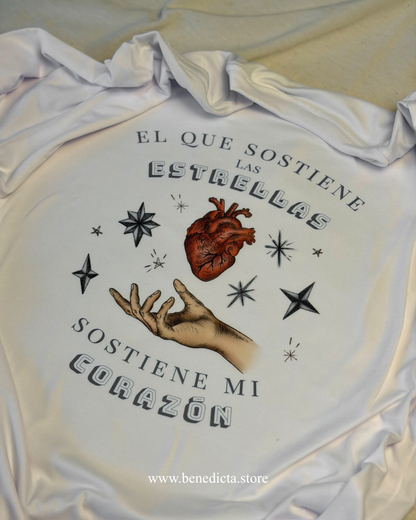 Playera Mi Corazón Sostenido