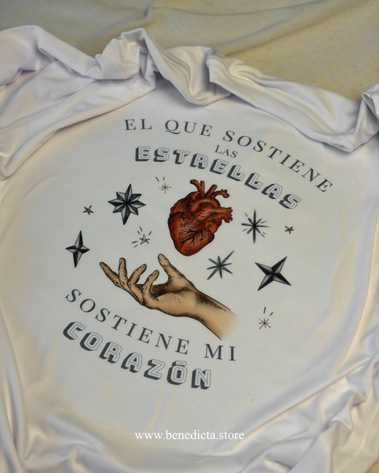 Playera Mi Corazón Sostenido