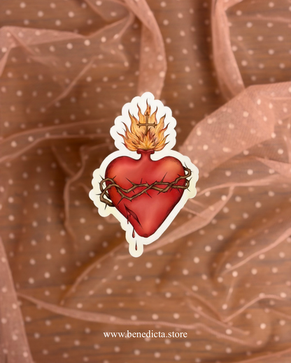 Sticker Sagrado Corazón de Jesús