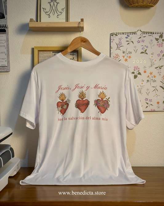 Playera Jesús, José y María