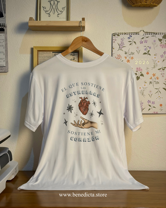 Playera Mi Corazón Sostenido