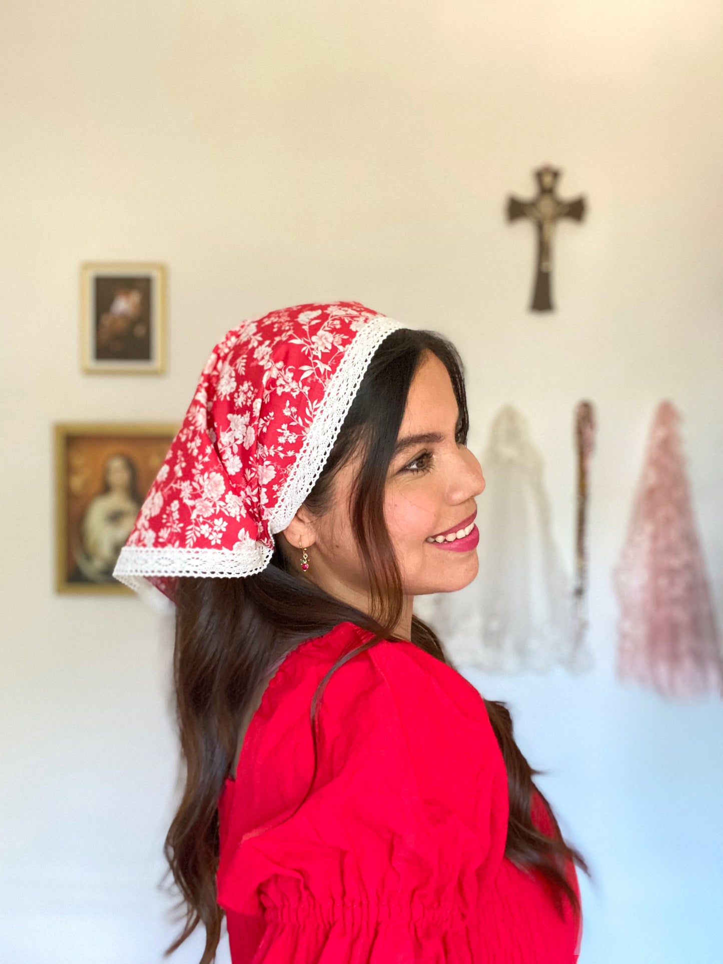 Pañoleta Rosas de la Inmaculada