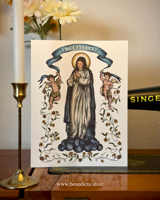 Ilustración La Inmaculada