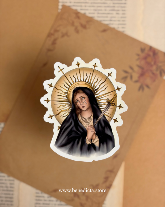 Sticker Madre Dolorosa