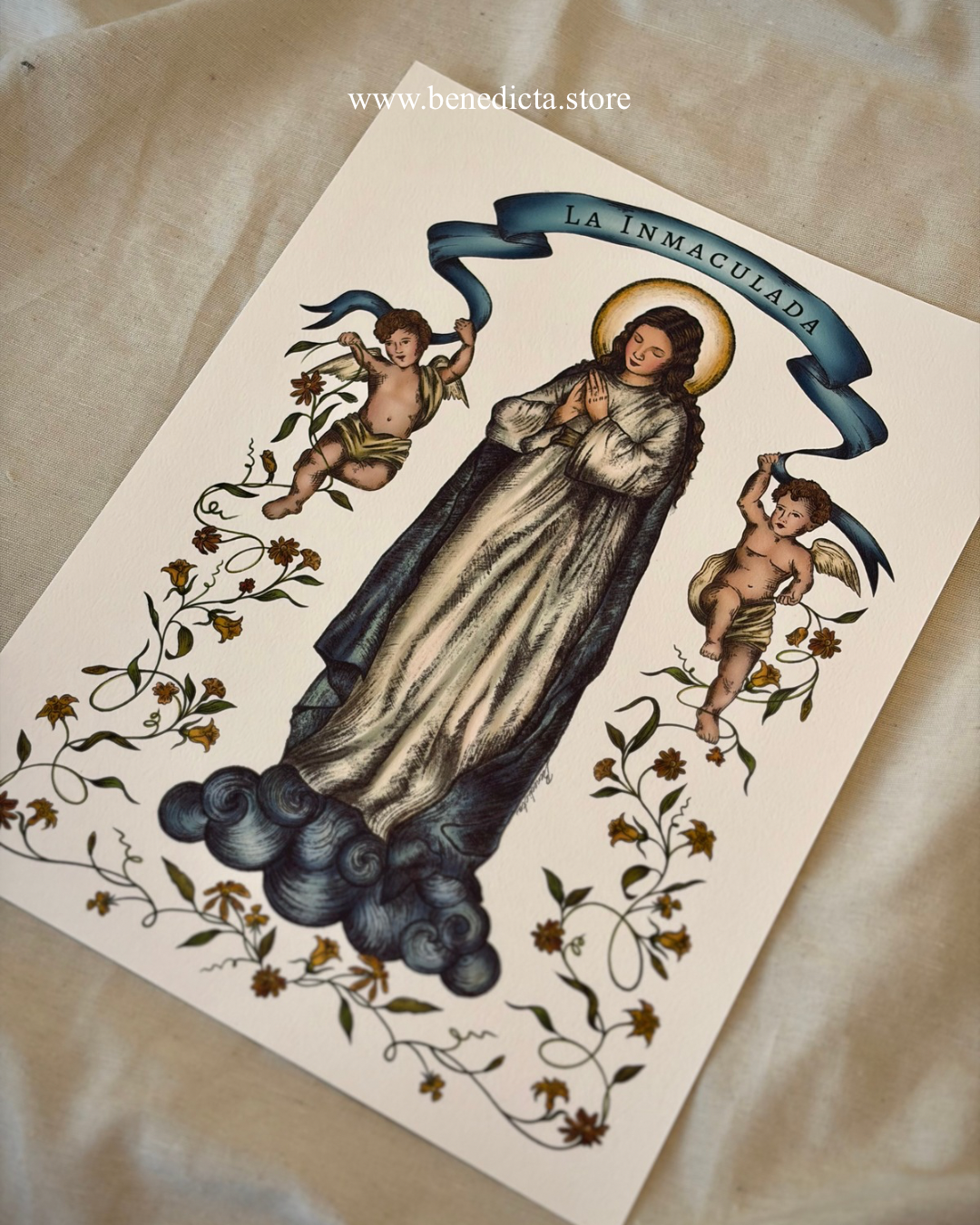 Ilustración La Inmaculada