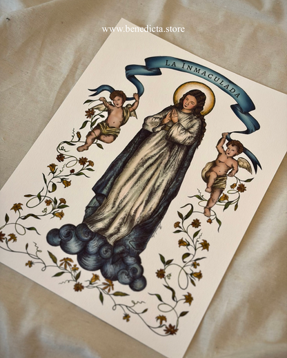 Ilustración La Inmaculada