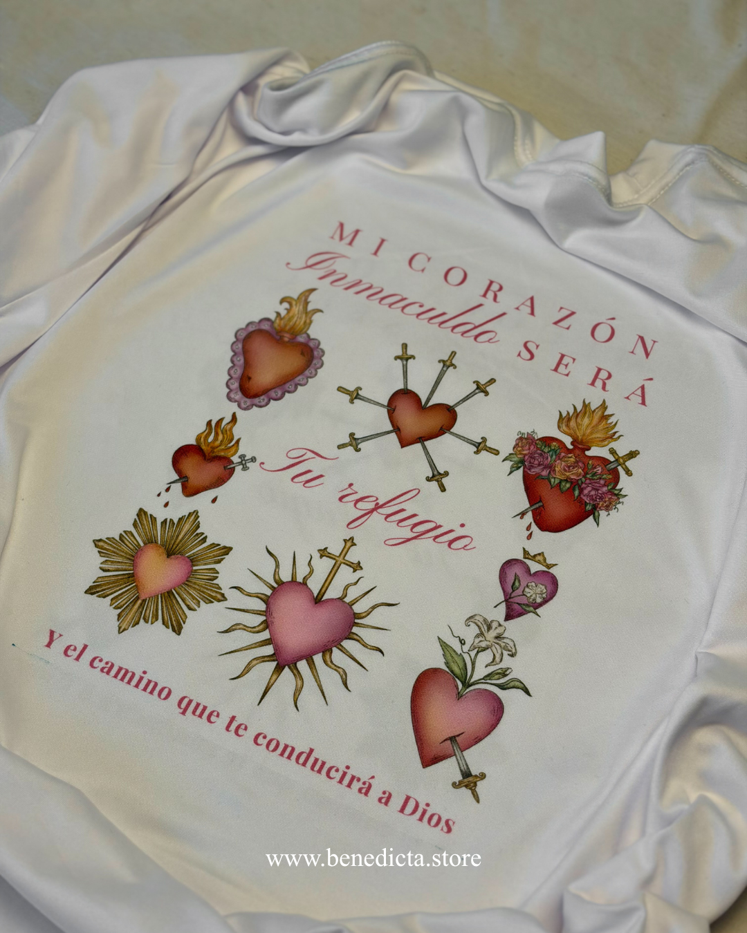 Playera Corazón Inmaculado