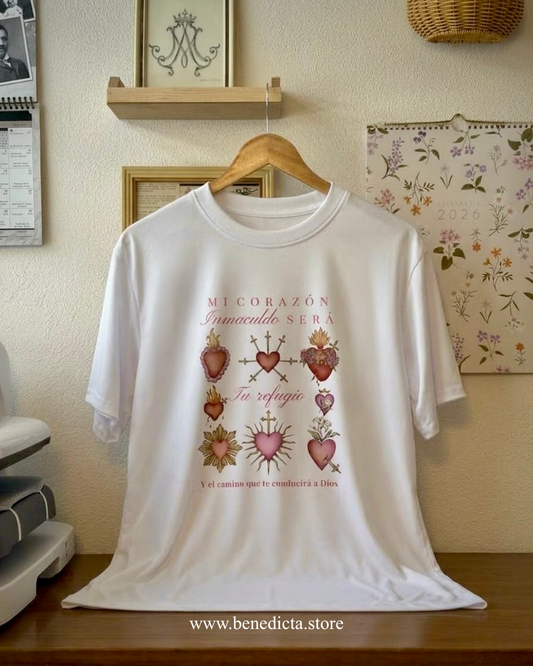 Playera Corazón Inmaculado